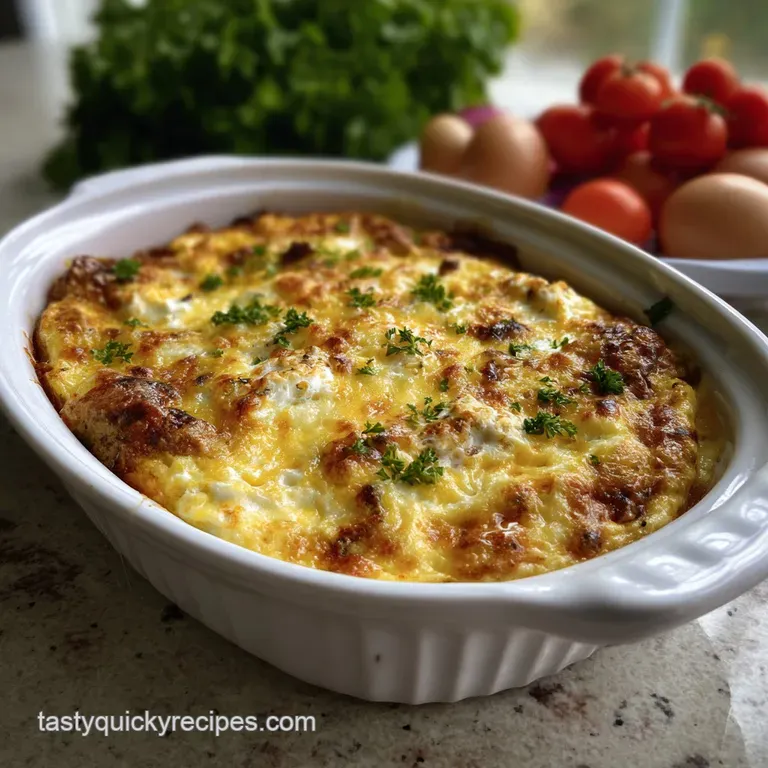 Velvety Egg Casserole Recipes: No Soggy Sides presentation