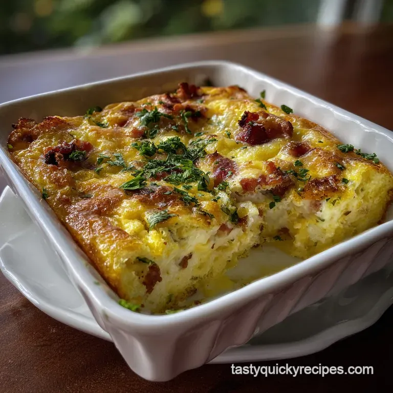 Velvety Egg Casserole Recipes: No Soggy Sides