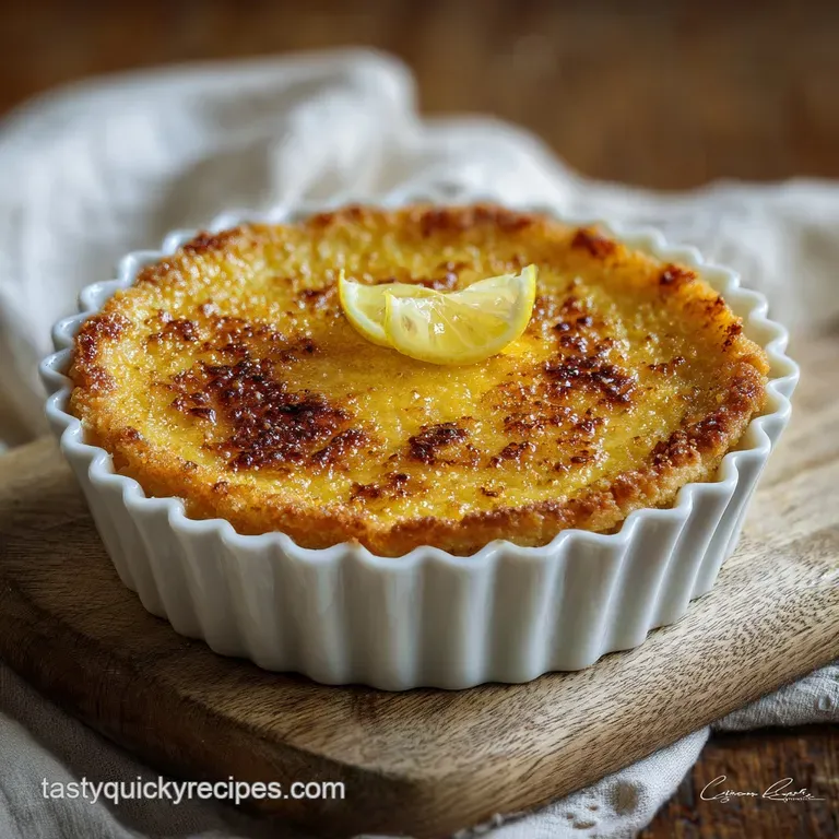 Baby Lemon Impossible Pie: the Self-Crusting Miracle presentation