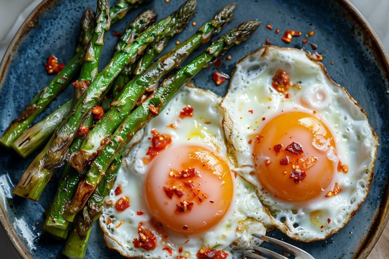 Tasty Asparagus and Eggs