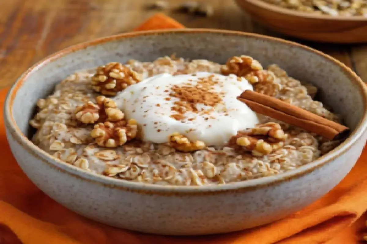 Carrot Cake Baked Oats