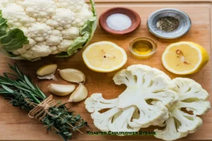 Roasted Cauliflower Steaks