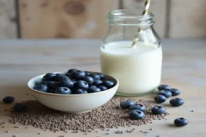 Blueberry Chia Seed Pudding