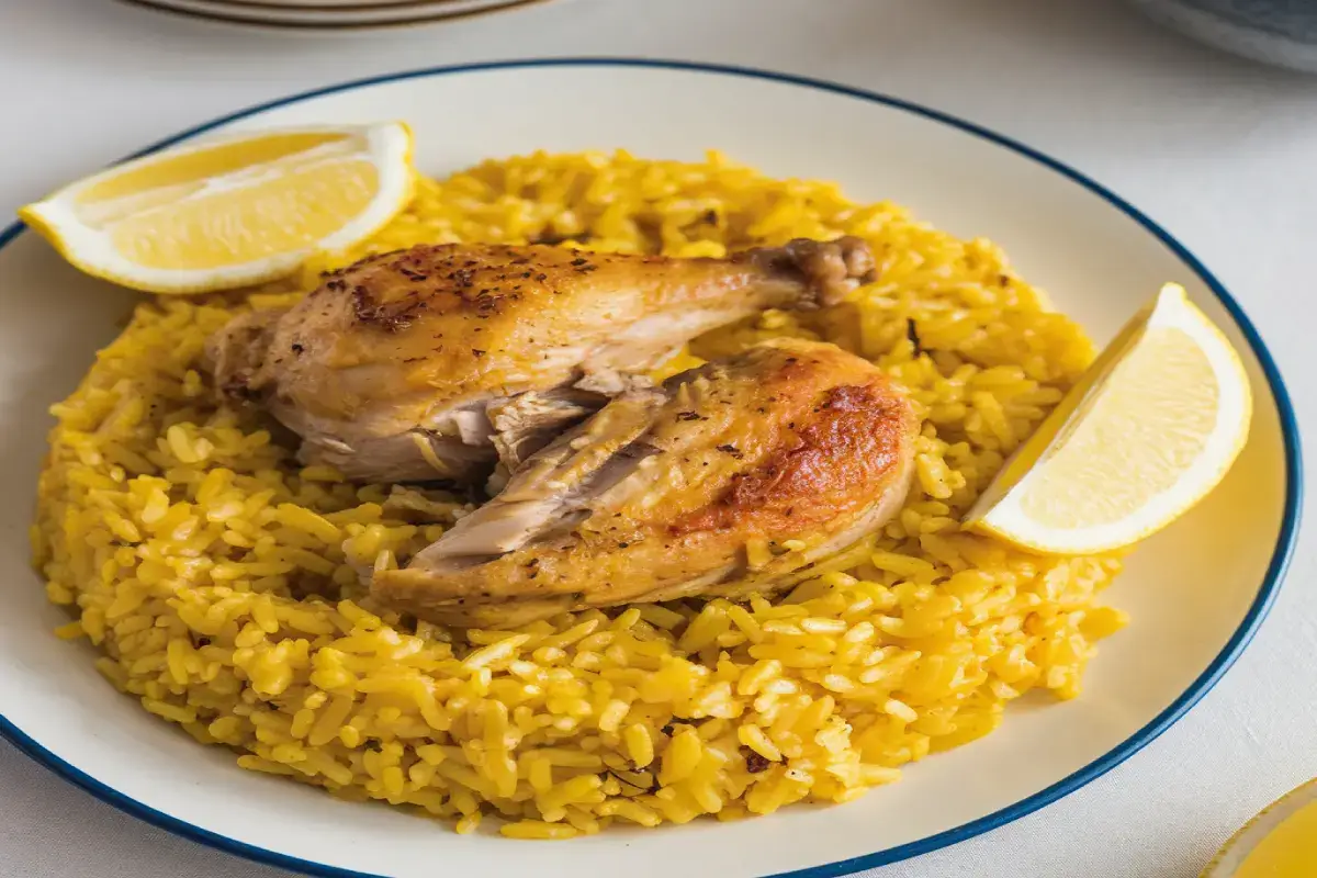 Hearty Chicken and Yellow Rice