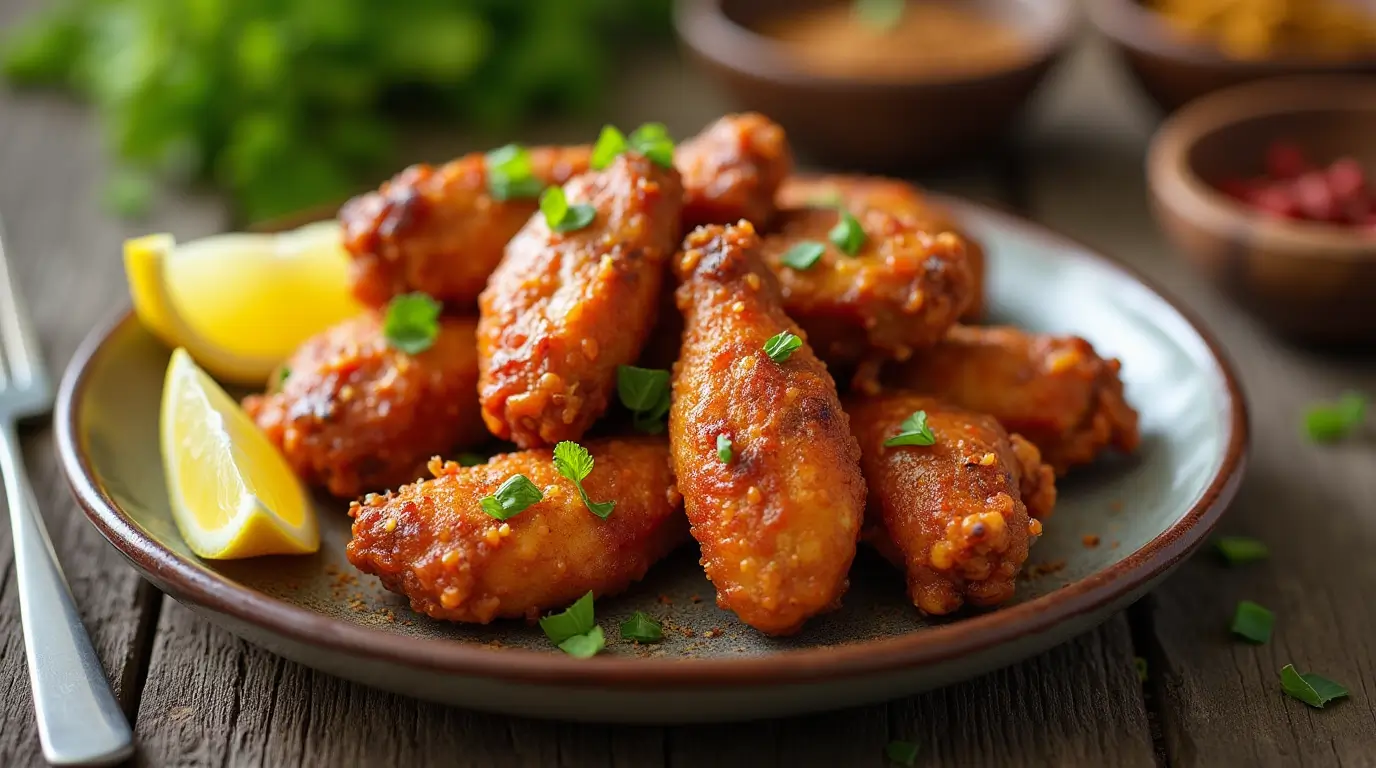 Crispy Boneless Chicken Wings 