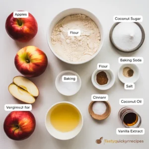  Ingredients for Vegan Upside-Down Apple Cake Recipe