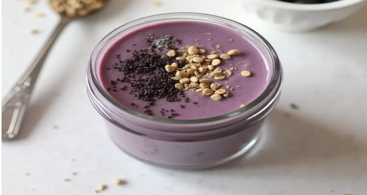 Blueberry Chia Seed Pudding