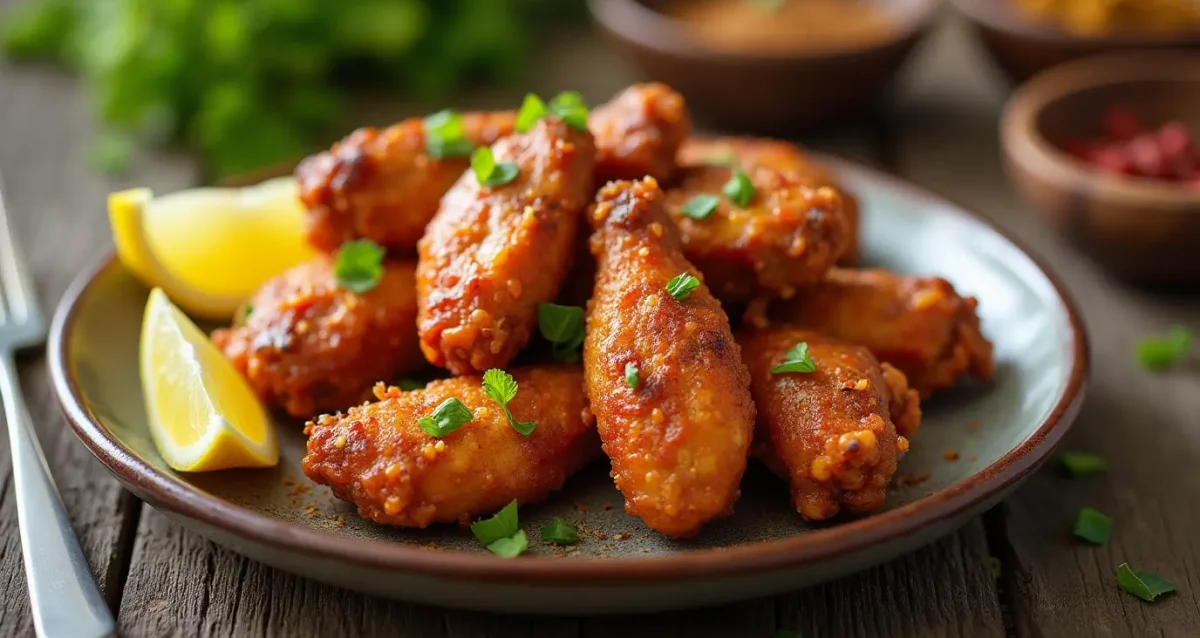 Crispy Boneless Chicken Wings 